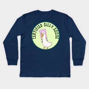 Certified Silly goose Kids Long Sleeve T-Shirt